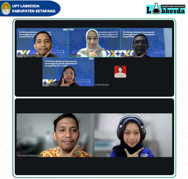 Kegiatan Pelatihan dan Sertifikasi BNSP untuk Penanggungjawab Operasional Pengolahan Air Limbah (POPAL) oleh Petugas Sanitarian Labkesda Ketapang